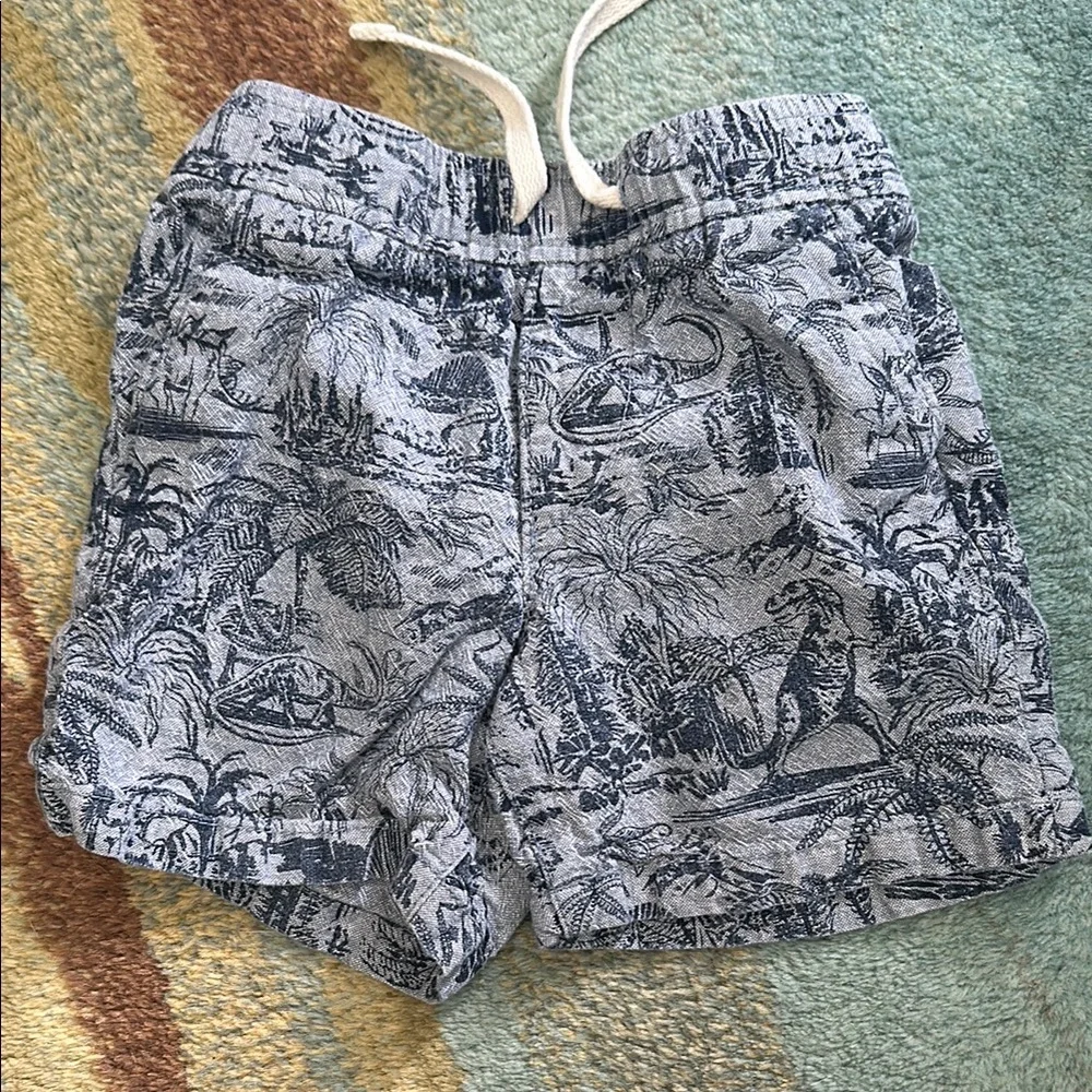 GAP Kids Dinosaur Print Shorts 2t